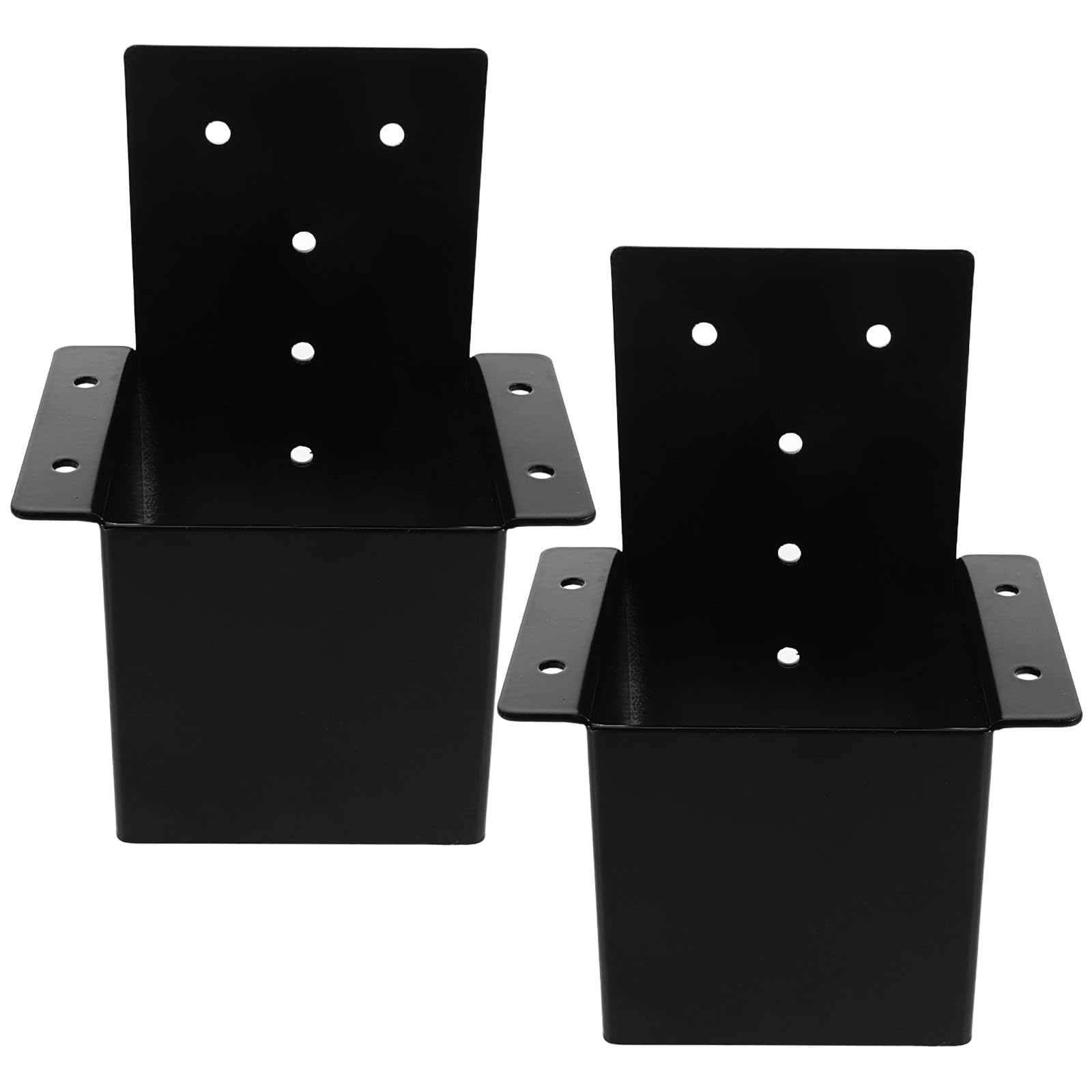 Supports métalliques pour poteaux Orfofe de haute durabilité pour aménagement paysager