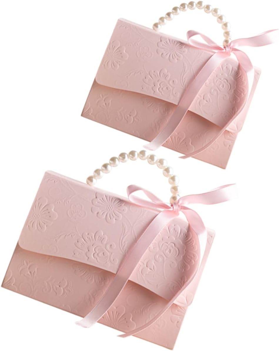 NOLITOY Compact Present Box Set 2pcs Wrapping Boxes with Lid Ideal for Jewelry Candies Perfume for Wrapping Bulk Pack