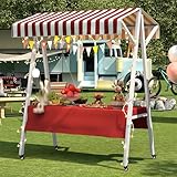 Beweglicher Wagen für den Bauernmarkt, leicht, faltbar, Lebensmittelhändler, perfekt für Festivals und Verkaufsstand-Display
