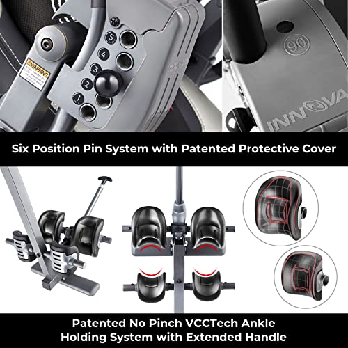 Innova Health And Fitness ITM6000 Advanced Heat And Massage Therapeutic Inversion Table thumb #4