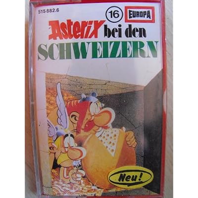 Asterix und Obelix Folge 16 bei den Schweizern H&ouml;rspiel Kassette Europa