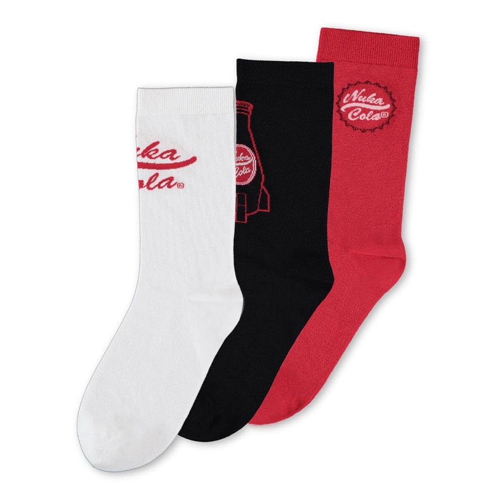 Fallout Nuka Cola Socks 3-Pack (43-46) (IS)