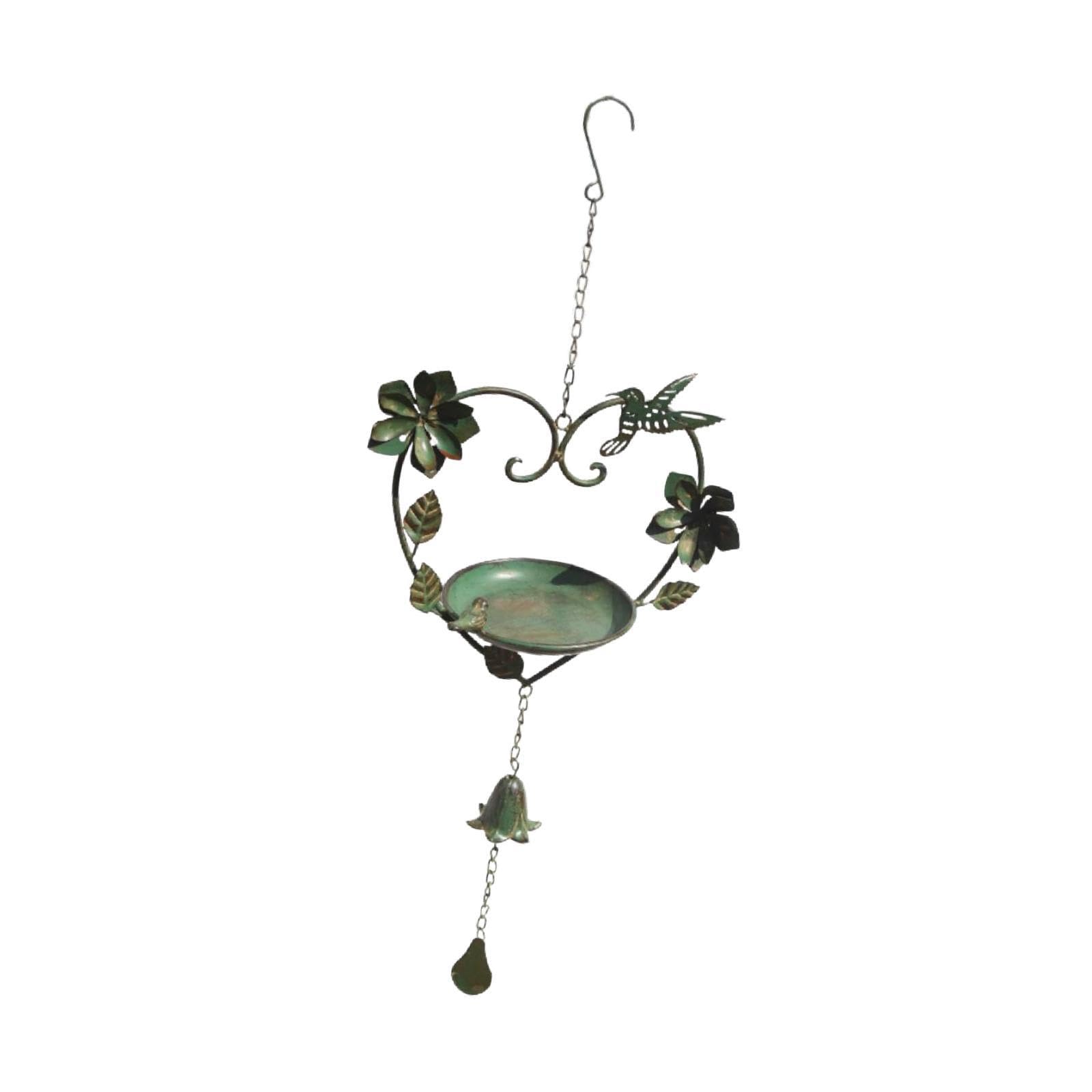 Bain d'oiseau de baignoire rétro pour animer votre décoration de jardin extérieure