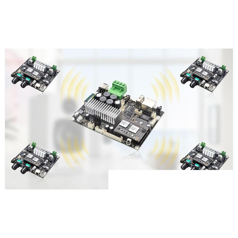 Up2Stream Amp Sub Multiroom Verstärker WiFi Audio Wireless Verstärker Platine 2.1 Kanal Subwoofer Lautsprecher Verstärker