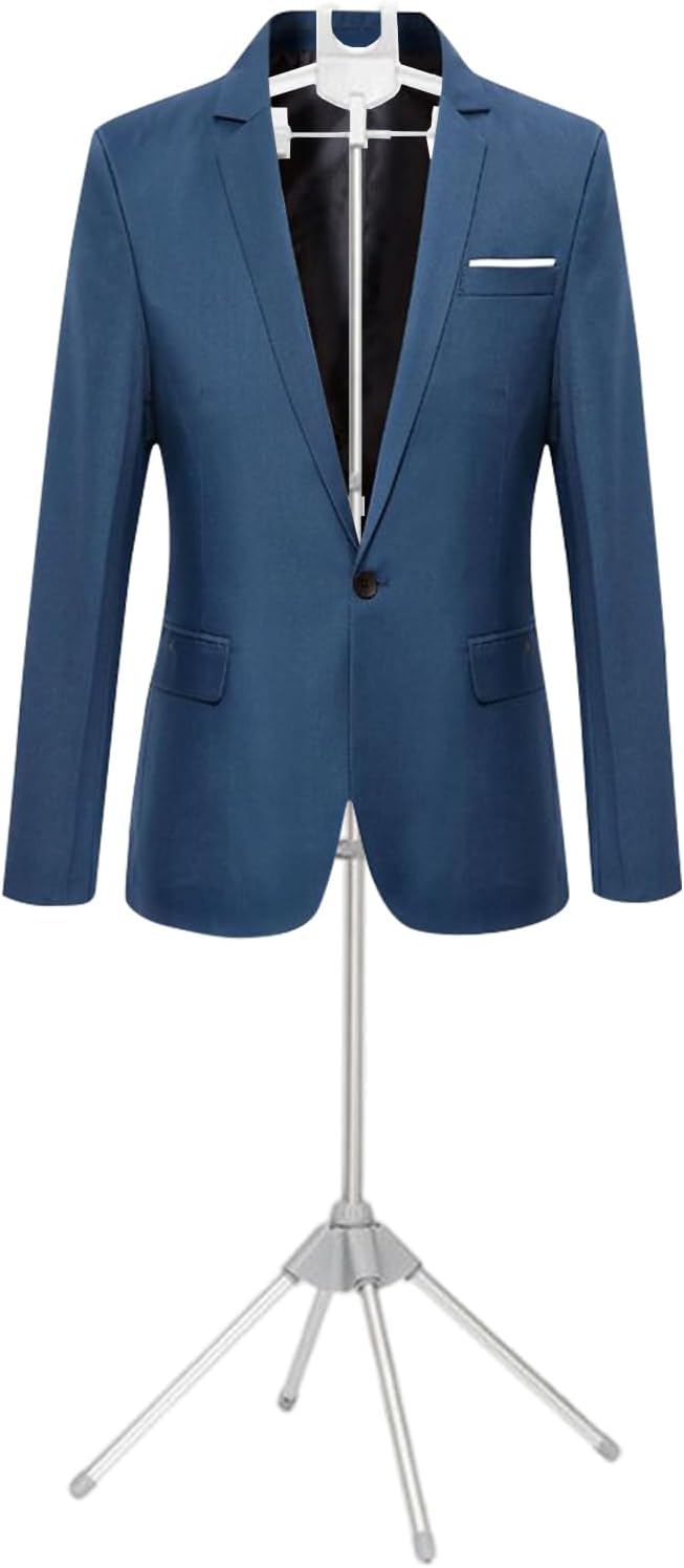 Garment Steamer Stand - Telescopic Garment Steamer, Bracket Adjustable Clothes Ironing Rack for Travel Laundry Home Indoor Closet Bedroom Apartment | Anti-Slip Durable Metal Alloy Abs Steamers Stand