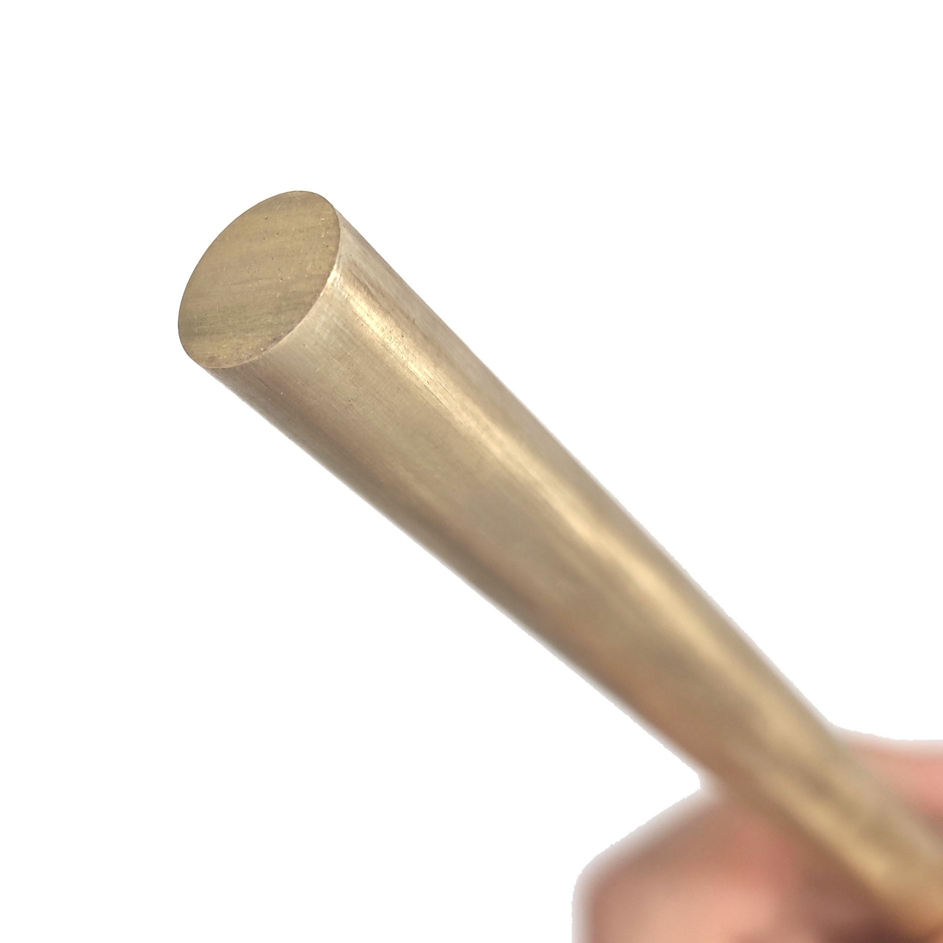 Barra tonda piena in ottone da 35 mm, 40 mm, 45 mm, 50 mm, 60 mm, 70 mm, 80 mm, 90 mm, 100 mm for cuscinetti scorrevoli e boccole Materiale Grezzo(40x250mm)