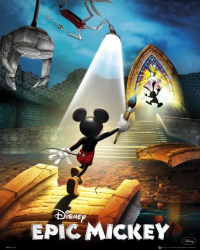 Epic Mickey – Disney – 40 x 50 cm art print/poster : Amazon.de