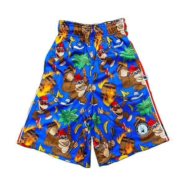 Flow Society Lax Monkey Boys Athletic Shorts