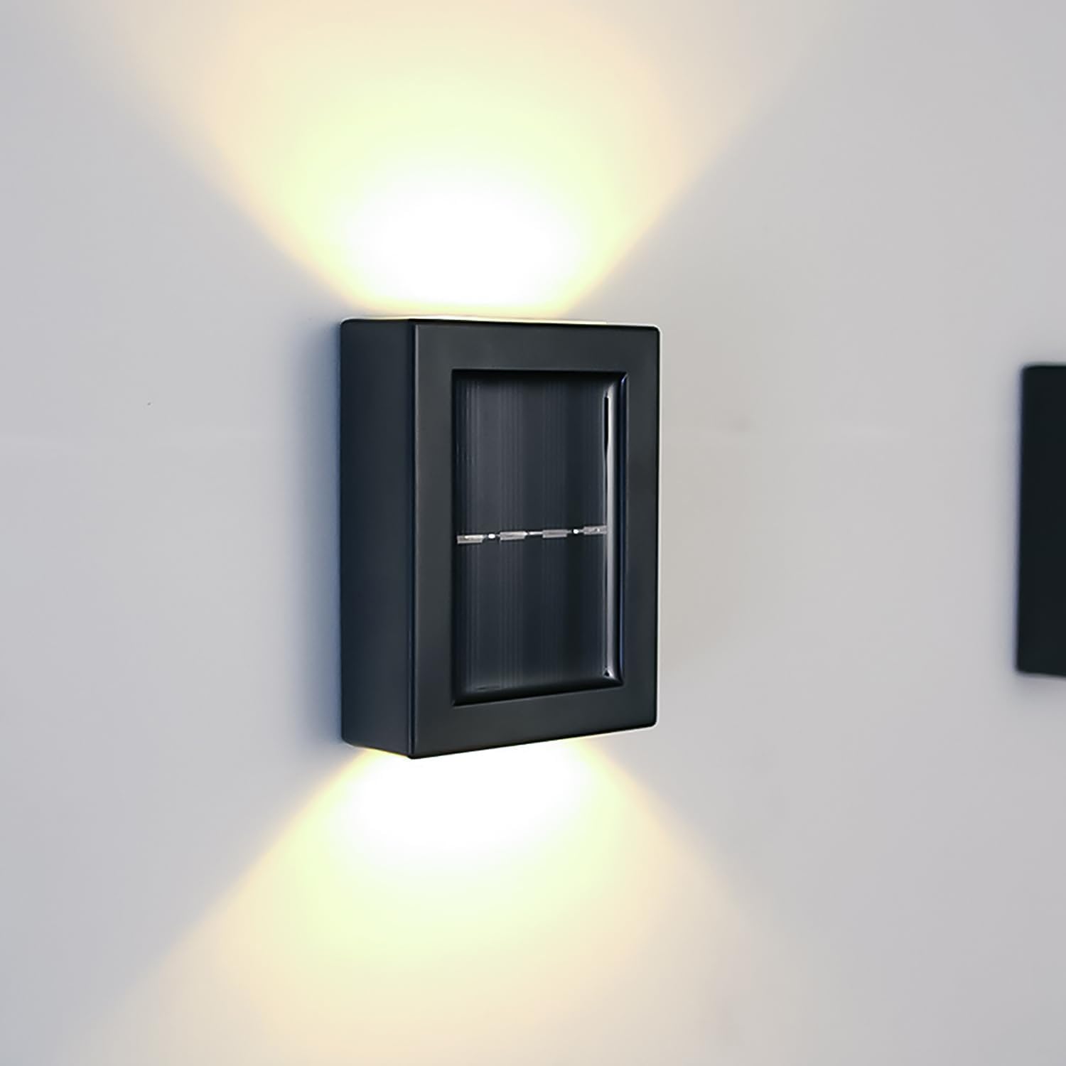 Pivalo Solar Wall Lights with Motion Sensor Auto Chargeable Waterproof Exterior LED Sconce Front Porch Security Outdoor & Indoor Lamps for Patio Garden (Pack of 1) (B0CZ4BK7J3) Amazon Price History, Amazon Price Tracker