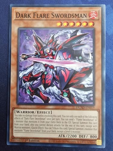 Dark Flare Swordsman - DUAD-EN019 - Common - 1st Edition