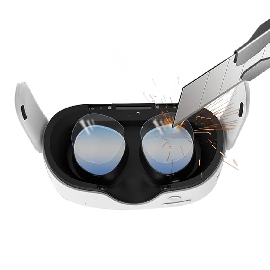 【レンズの縁に割れあり】quest3s レンズの縁に割れあり】quest3s レンズの縁に割れあり】metaquest3s