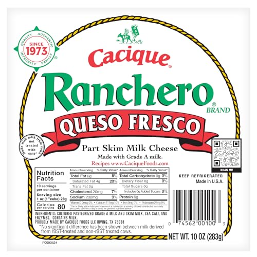 Cacique, Queso Fresco Ranchero, 10 oz