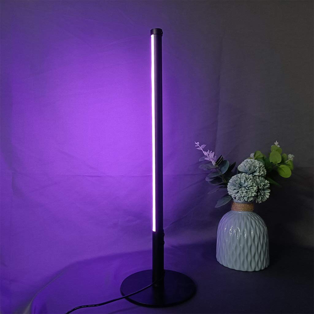 Luci D'atmosfera Lampada da Tavolo a LED Dimmerabile Luce Calda da Lettura da Scrivania Lampada da Scrivania con Cambio Colore RGB con Telecomando per Salotto Ufficio Camera da Letto Soggiorno