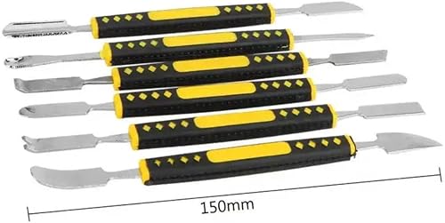 Miniatura 2 de Zuobeiyi Kit de reparación de herramientas de palanca de apertura con spudgers de metal y herramientas de reparación de chip IC, removedor de CPU de