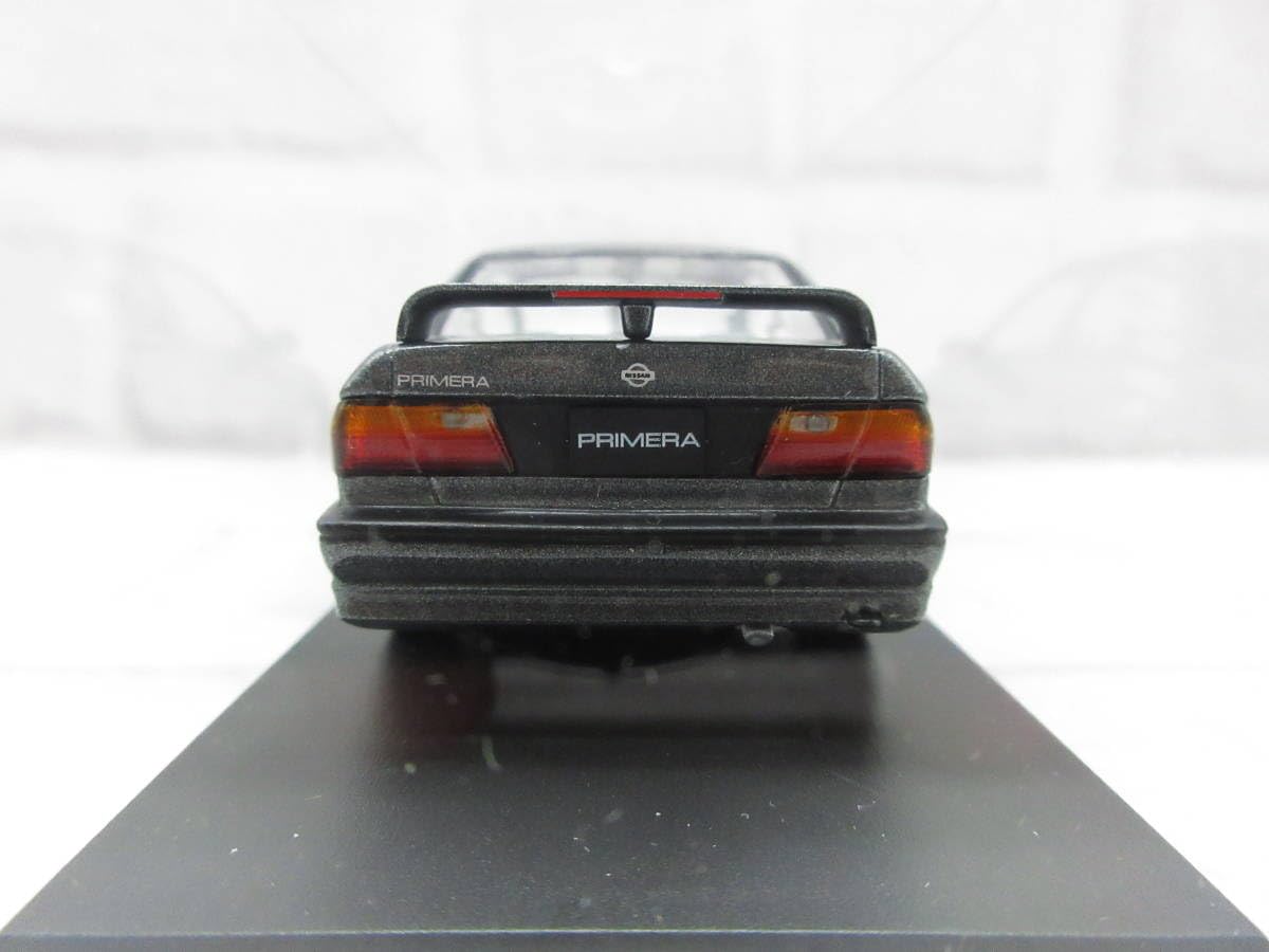 日産プリメーラ　ミニカー INNO64 1/64スケール「日産プリメーラ(P10) 」(ガンメタルグレー