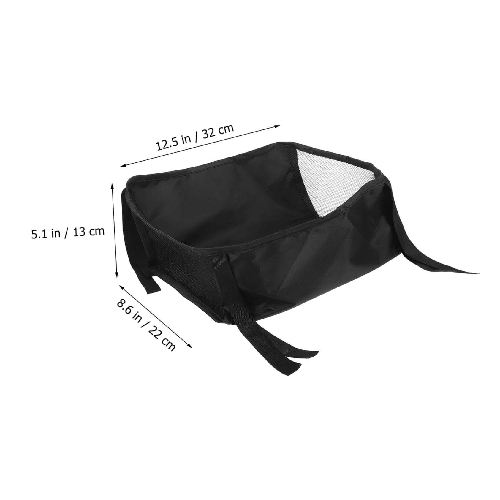 Cestino Portaoggetti Inferiore per Passeggino in Panno Oxford, Borsa Organizer Tasche Multiple per Passeggino e Auto Ragazzo Ragazza