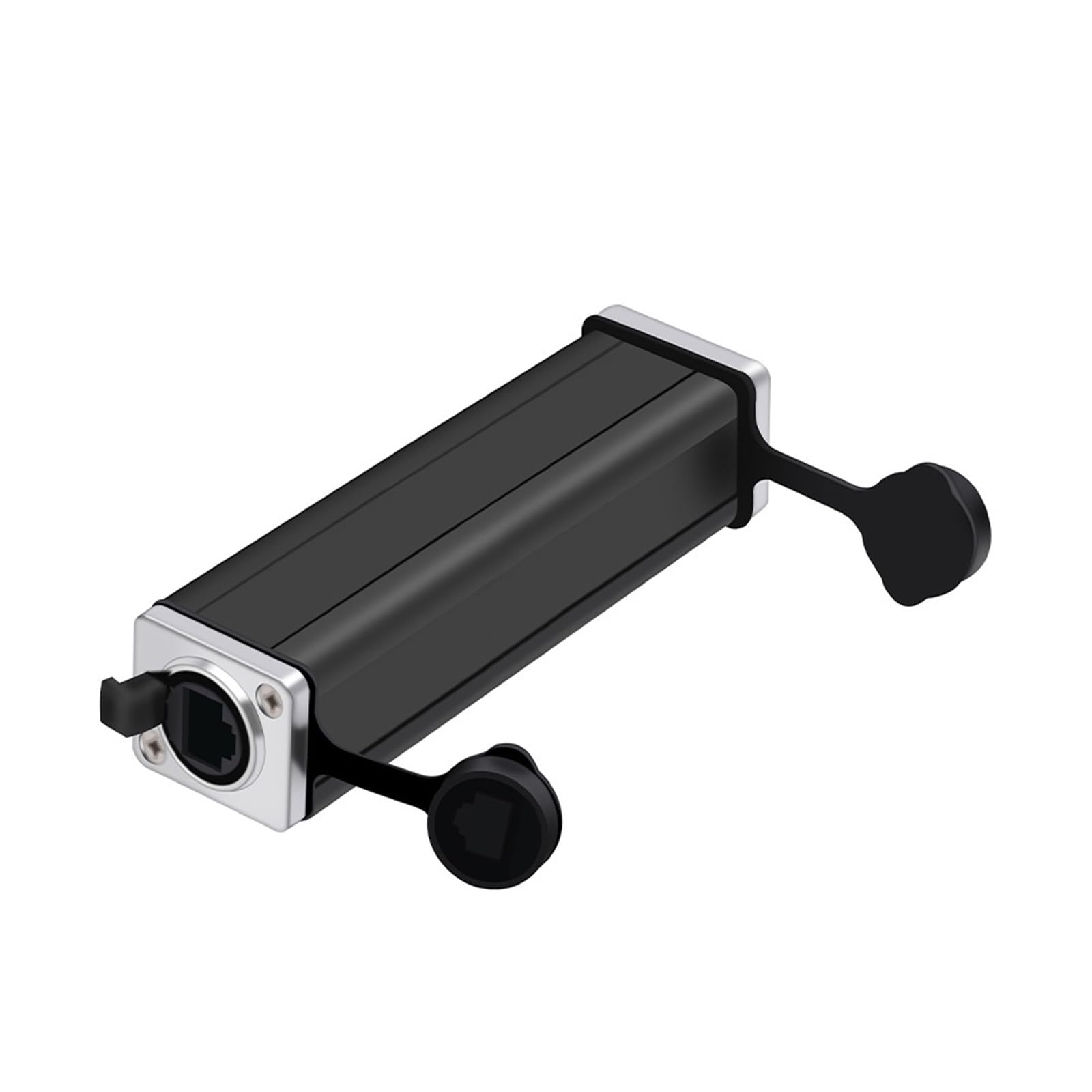 Accoppiatori adattatori diritti di rete da femmina a femmina RJ45 8P8C RJ45 da 10 pezzi (Color : 65mm Plastic)