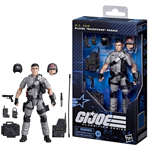 Image of G.I. Joe Classified Series #178, Blaine inchMainframe inch Parker, Collectible 6-Inch Action Figure with 9 Accessories