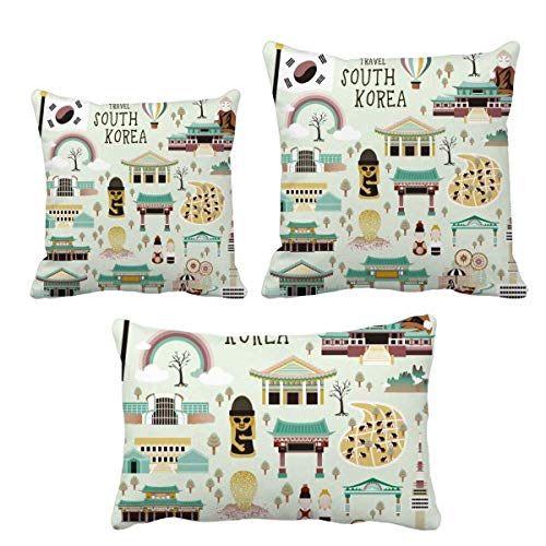 Parure de coussin Korea textile déco pour fauteuil salon - 2