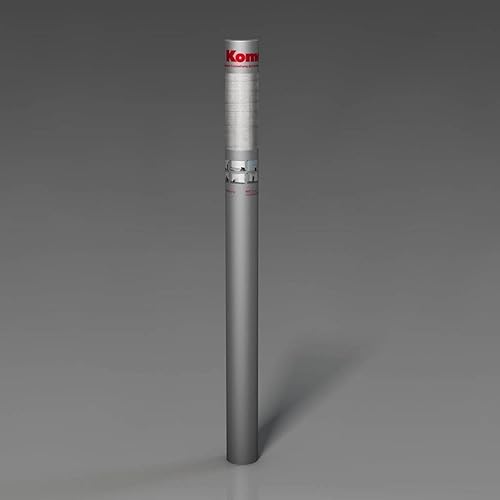 Miniatura 4 de Komar Mural de pared de bloques de hormigón 8-938, gris, 145x100x0.125