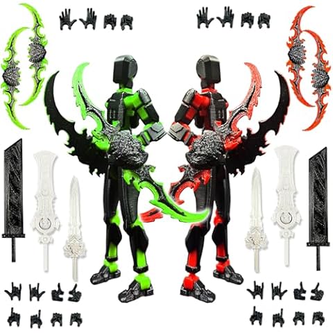 T13 Action Figure Set - Movable Titan Robot Cover