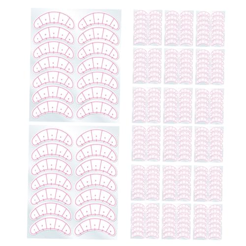 Baluue 50 Sheets Lash Adhesive Tape for Eyelash Extensions Easy Peel off Lash Tape