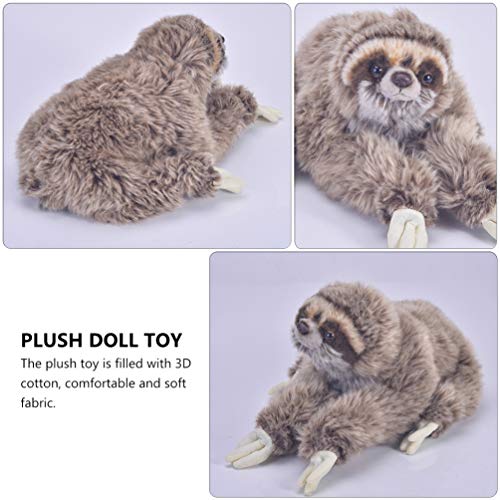 1 Unidade brinquedo de pelúcia preguiça almofadas decorativas bonecos de preguiça recheados - Brinqu