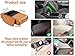 Car Armrest Cushion,5-in-1 Center Console Cover with 2 Storage Bags Cup Holder, Tissue Box Slot, Phone Slot for Sedans, Car Accessories Interior Organizers (Black)