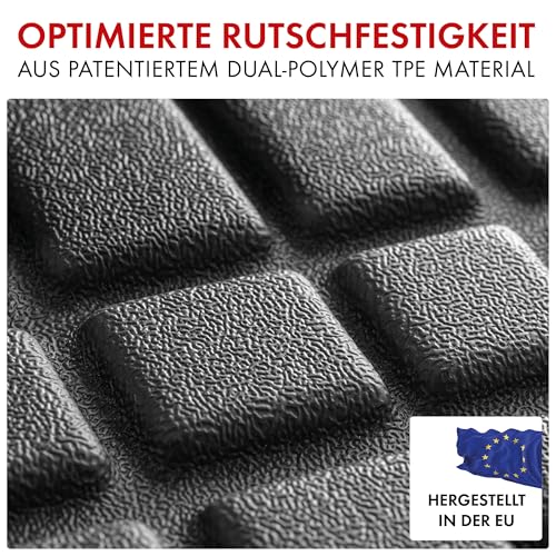 WALSER Premium Kofferraumwanne für Cupra Formentor (KM7) 07/2020-Heute, oberer Ladeboden, 100% passgenaue Kofferraum Schutzmatte - Made in EU, robuste Antirutschmatte Auto