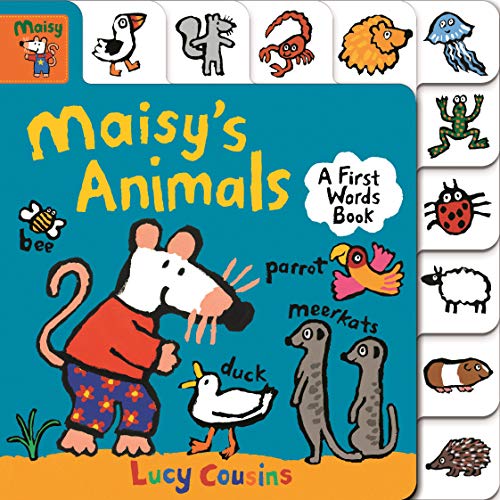 Maisy's Animals: A First Words Book: (A Maisy the Mouse Tabbed Board Book - For Toddlers and Kids Ages 1-3)