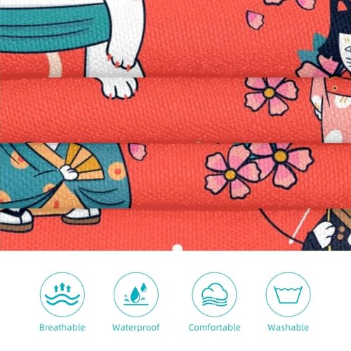 Tablier de serveuse de cuisine style japonais idéal pour pâtisserie et nettoyage de maison