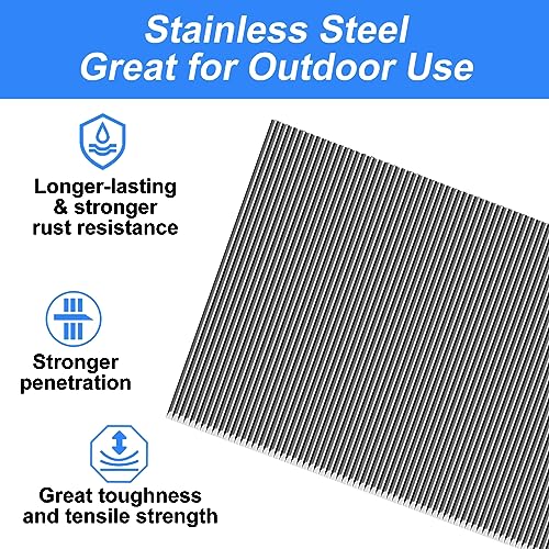 Simcos SCPN3377 23 Gauge Stainless Steel Pinner Nails (5/8",3/4",1",1-3/8") Assorted 4 Sizes' Headless Pin Nails thumb #2