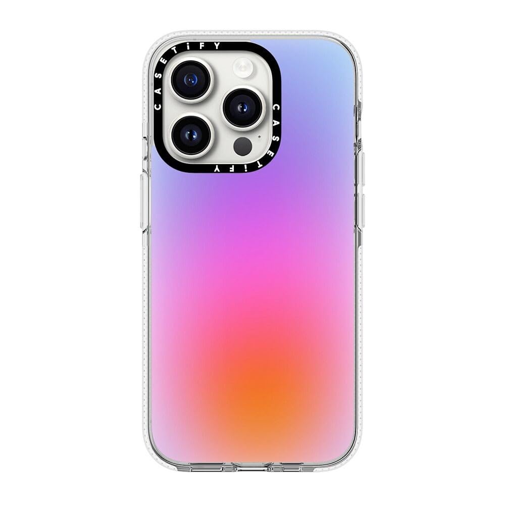 CASETIFY Clear iPhone 15 Pro Case [Not Yellowing / 6.6 ft. 3X