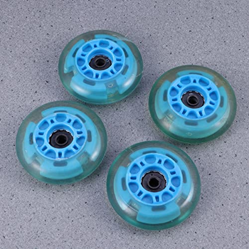 LIOOBO 4 pz 64mm Ruote da Skate LED Ruote Inline