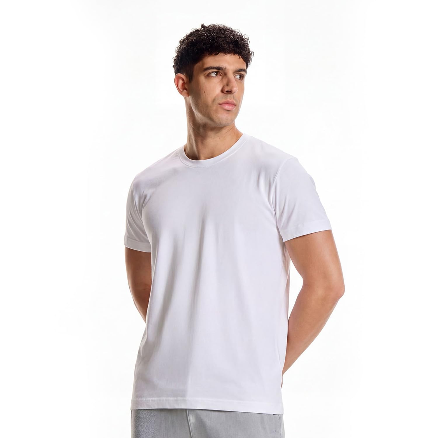 Boldfit Men Cotton Crew Neck Regular Fit T-Shirt