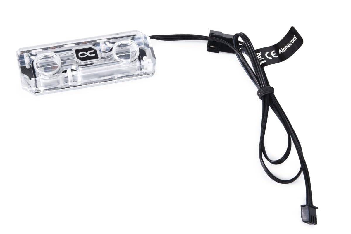 Alphacool 11969 HDX Apex Acryl aRGB M.2 2280 SSD Kühler Wasserkühlung