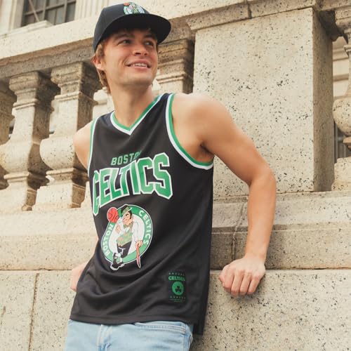 Image of Ultra Game Men's NBA Official Super Soft Sleeveless Tank Top Muscle T-Shirt - Black