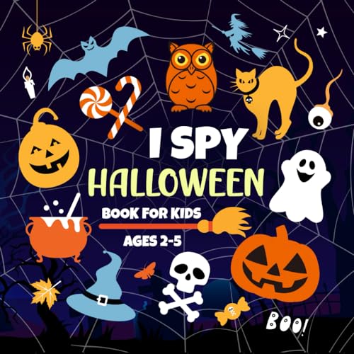 Halloween Party Favors: I Spy Halloween Book For Kids Ages 2-5: A Fun Activity Book with Spooky Guessing Games for Toddlers, Preschool & Kindergarten | Halloween Gifts for Kids image 2