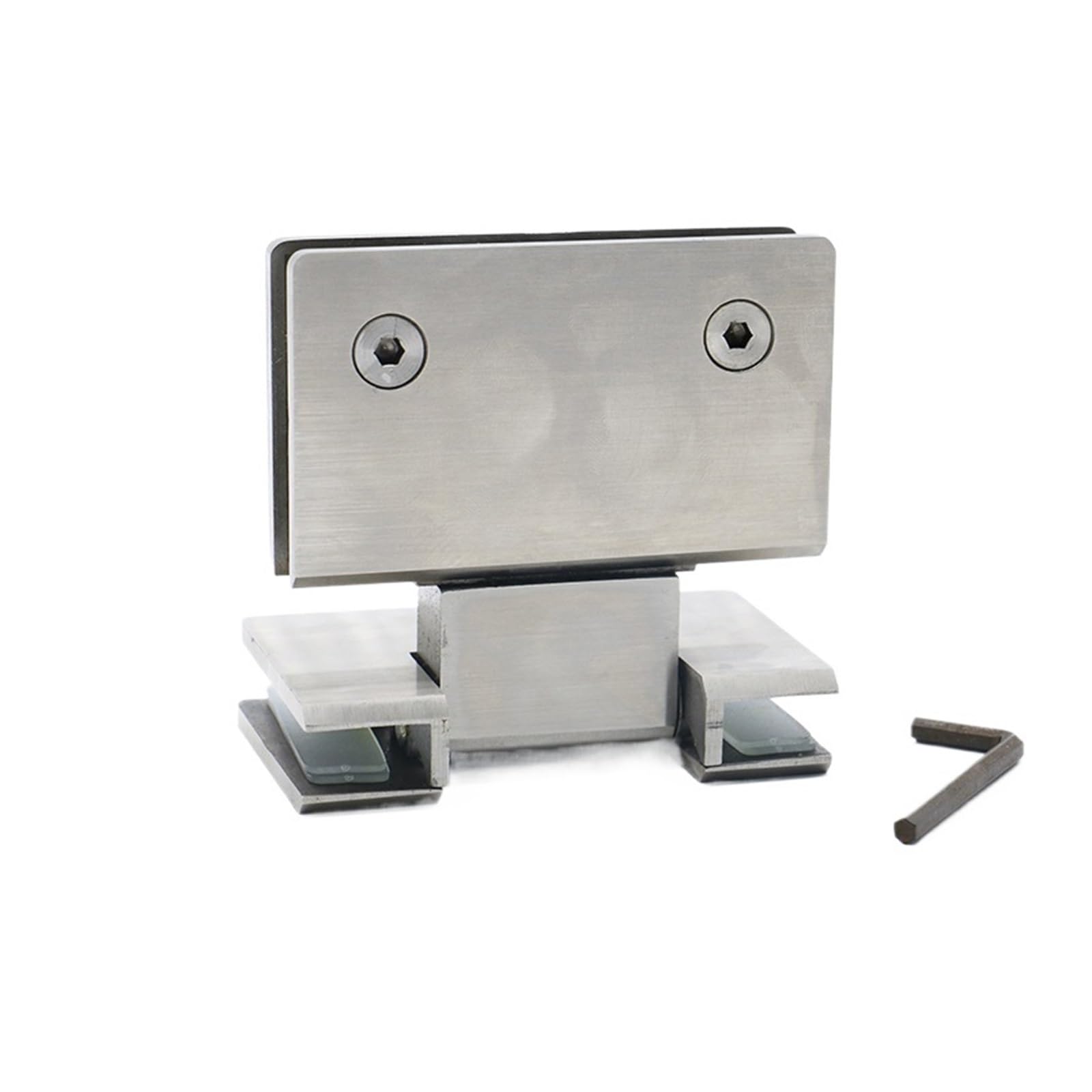 4904 Bisagra de 180 grados abierta acero inoxidable 304 | Bisagras de puerta de ducha de vidrio de montaje en pared for herrajes de muebles de baño caseros
