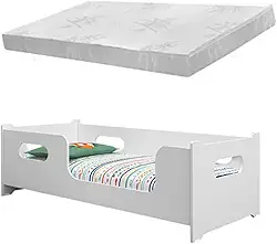 Cama Montessoriana Encanto Juvenil C/Colchao - 100% MDF