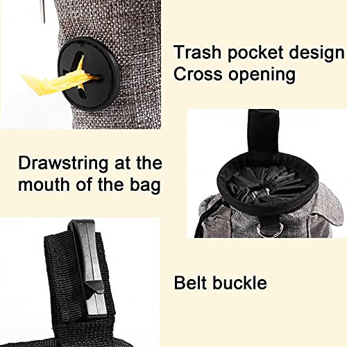 HEYJUDY Bolsa de guloseimas para adestramento de cães, bolsa de treinamento de agilidade, brinquedos