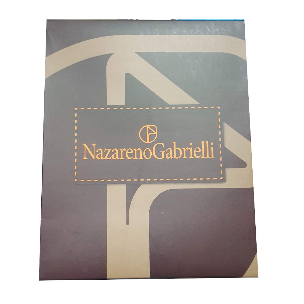Nazareno Gabrielli Vestaglia Uomo Giacca Punto Milano con cintura Blu - U834BIS