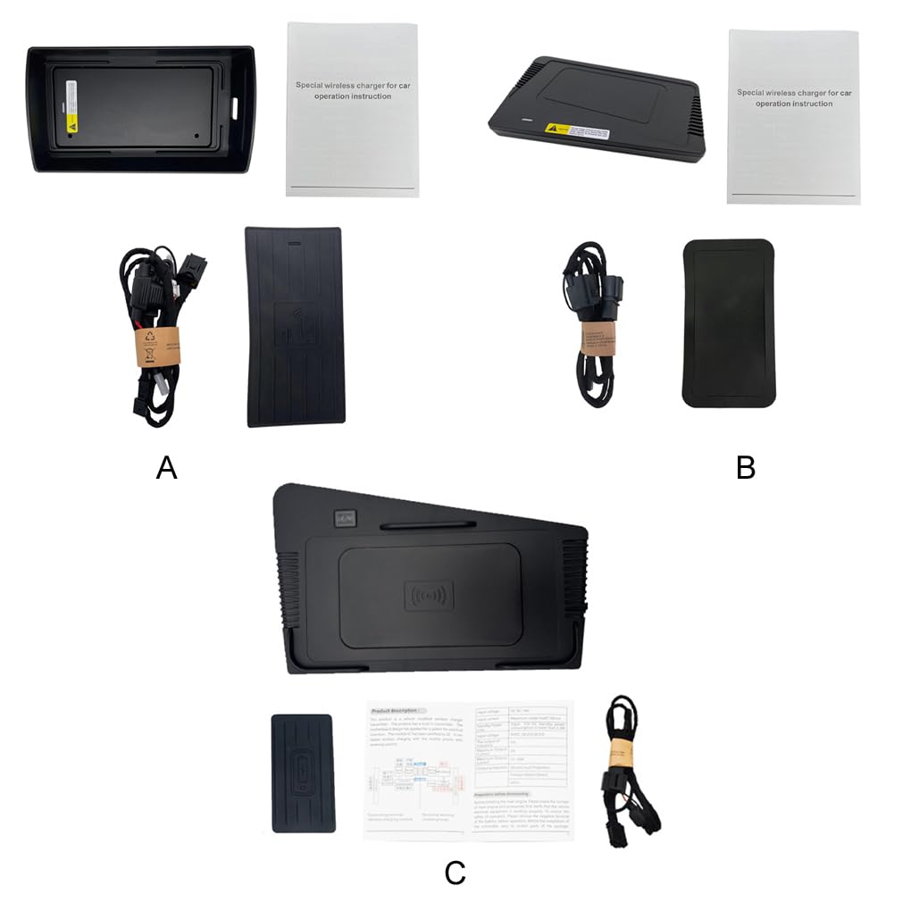 Cargador inalámbrico Duradero, Ajuste cómodo, Consola, 14-20 A3 S3 | smartphones A3 S3, carga inalámbrica, hecho para durar, cargador de coche para A3 S3