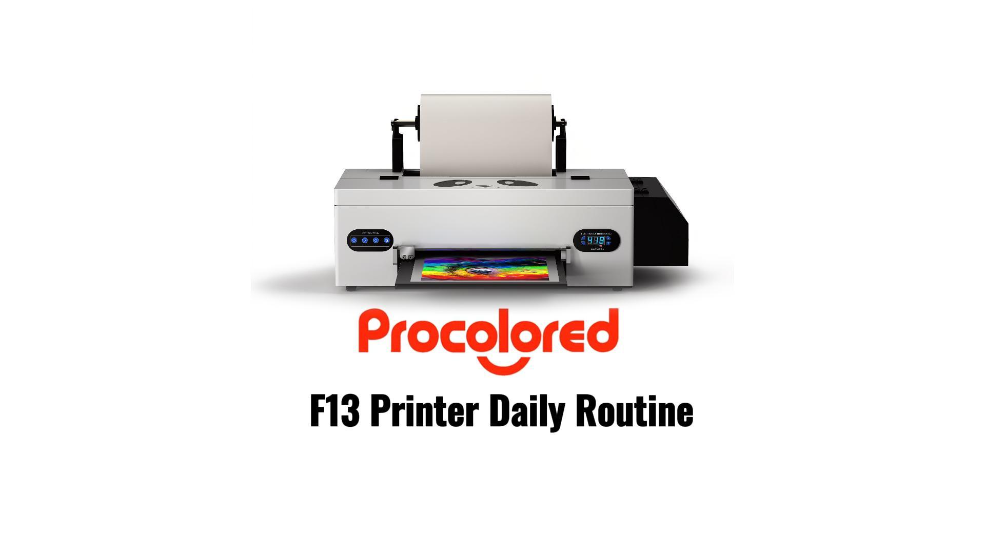 EPSON - ピチ子☆ Amazon.com: Procolored Printhead Compatible with F13 DTF