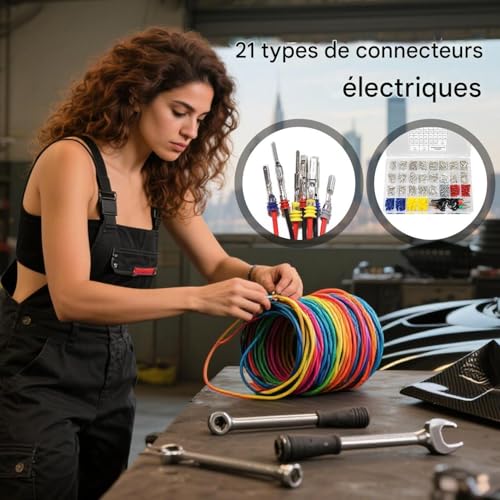 Connecteurs électriques polyvalents toutes sections de 1 à 3.5mm