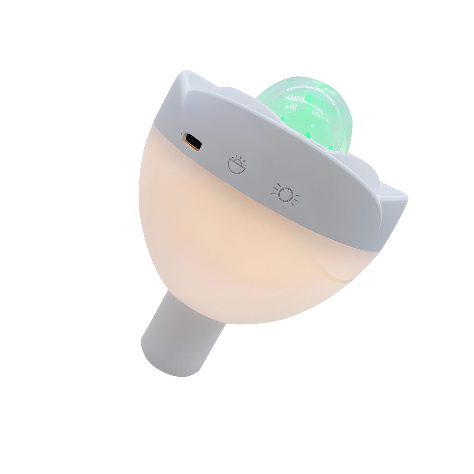 APGLSXY Transportable Rechargeable Bottle Lid Light FaintNight Light Waterproof ABS Construction Excellent for Backpacking Travel Night Reading Rechargeable Bottle Lid