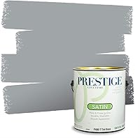 Vista 72 de Prestige Paints - 2 en 1, pintura base y pintura de exterior, P400-D-SW7053