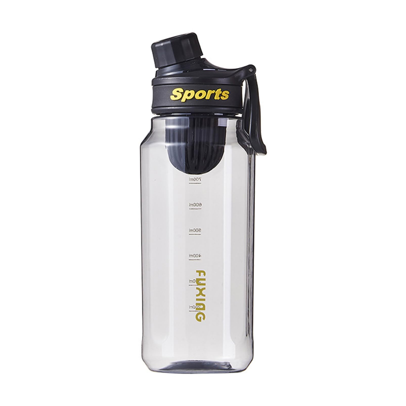 Aislor 34oz Sports Water Bottle, Leak Proof Drink Bottles with Fruit Infuser for Outdoors Camping Cycling Fitness Gym Yoga Black One Size Black 1000 Ounces