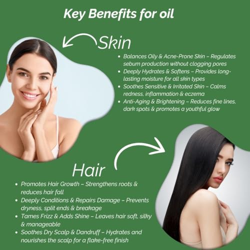 Image of Khadi Jojoba Oil For Skin & Hair 100ml | Organic & Natural Oil for Hair Growth & Nourishing Skin Care | Non Sticky, Paraben, Mineral Oil Free | For All Hair Types | Daily Use for Men & Women