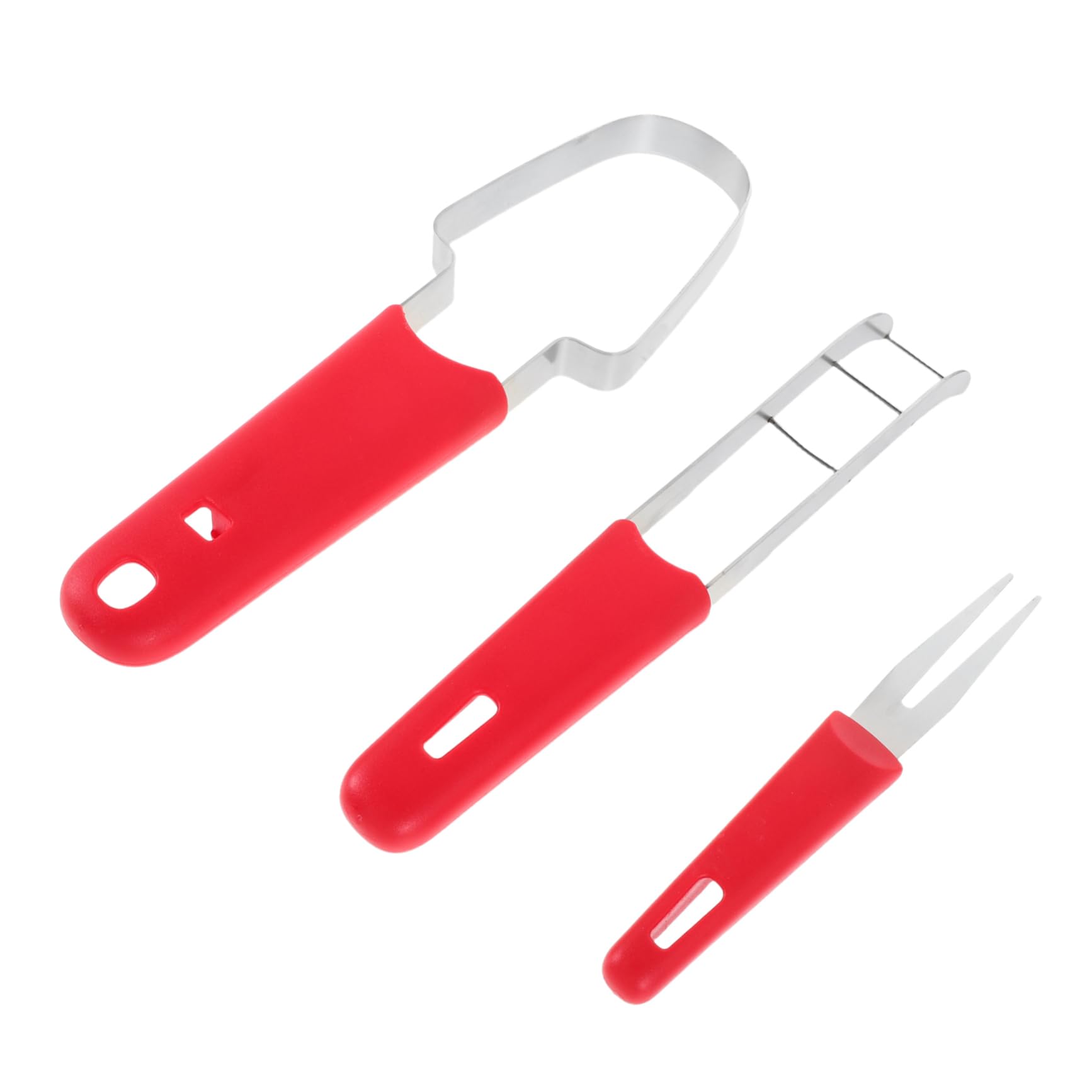 Cabilock 1 Set Stainless Steel Watermelon Slicer Cutter Tool Innovative Fruit Cutting Tool for Summer Gatherings Evenly Sized Fruit for Parties Picnics and Family Events